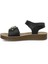 166929.Z5FX Siyah Kadın Comfort Sandalet 3