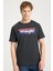 Lightweight SS 3Color Log Siyah Erkek Kısa Kol T-Shirt 1