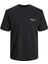 JORPAISLEY BACK TEE SS CR Siyah Erkek Kısa Kol T-Shirt 1