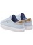 VULC CANVAS LACE UP SNEAK Mavi Kadın Sneaker 4