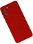 Samsung Galaxy S21 Plus Kılıf Nano Içi Kadife Silikon - Kırmızı 3