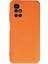 Xiaomi Redmi 10 2022 Kılıf Nano Içi Kadife Silikon - Turuncu 1
