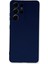 Samsung Galaxy S21 Ultra Kılıf Nano Içi Kadife Silikon - Lacivert 1
