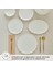 Fine Pearl Extra Shell 58 Parça 12 Kişilik Yemek Takımı Gold 4