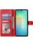 Samsung Galaxy A06 Kart Tutucu Yuvalı Kickstand Manyetik Pu Deri Kapaklı Koruyucu Darbeye Dayanıklı Telefon Kılıfı (Yurt Dışından) 5
