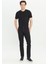 ALTINYILDIZ CLASSICS Erkek Siyah 360 Derece Her Yöne Esneyen Rahat Slim Fit Dar Kesim Pantolon 2