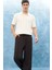%100 Pamuk Polo Yaka Kısa Kollu Triko Tişört F7133AX25SM 3