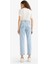 Mary Vintage Straight Fit Yüksek Bel Bilek Boy Jean Yıkamalı Pantolon 5