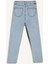Mary Vintage Straight Fit Yüksek Bel Bilek Boy Jean Yıkamalı Pantolon 8