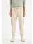 Regular Fit Jogger Eşofman Altı Kargo Cepli Basic Düz Beli Bağcıklı Lastikli Paça Y5533AZ24AU 6