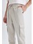 Regular Fit Jogger Eşofman Altı Kargo Cepli Basic Düz Beli Bağcıklı Lastikli Paça Y5533AZ24AU 7