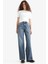 Straight Wide Yüksek Bel Düz Paça Uzun Jean Pantolon E9130AX25AU 1