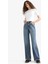 Straight Wide Yüksek Bel Düz Paça Uzun Jean Pantolon E9130AX25AU 3