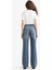 Straight Wide Yüksek Bel Düz Paça Uzun Jean Pantolon E9130AX25AU 7