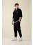 Regular Fit Jogger Eşofman Altı Kargo Cepli Basic Düz Beli Bağcıklı Lastikli Paça Y5533AZ24AU 2