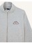 Relax Fit Yarım Balıkçı Yaka Baskılı Kalın Fermuarlı Sweatshirt E9507AX25AU 8