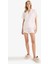 Regular Fit Pijama Takımı Kısa Kollu Viskon Üst Şort-Fall in Love F6986AX25AU 1
