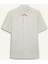 %100 Pamuk Regular Fit Polo Yaka Yazlık Kısa Kollu Gömlek D8613AX25SM 7