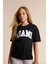 Kız Çocuk Relax Fit Bisiklet Yaka Baskılı Kısa Kollu Tişört E6492A825AU 1