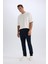 Eşofman Altı Twill Slim Fit Dar Kesim Beli Bağcıklı Cepli Düz Paça D9708AX24AU 2