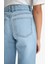 Kız Çocuk Straight Wide Standart Paça Jean Pantolon E7322A825AU 6