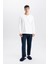 Lacivert Eşofman Altı Slim Fit Dar Kesim Fermuarlı Basic Düz Paça D6091AX24AU 2