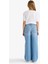 Kız Çocuk Wide Leg Geniş Paça Jean Pantolon E5881A825AU 6