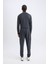 Fit Sporcu Jogger Eşofman Altı Standart Fit Beli Bağcıklı Basic Düz Lastikli Paça Cepli D1901AX24AU 6