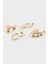 Kadın 2'li Gold Küpe F1410AXNS 5