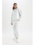 Fit Standart Fit Sporcu Jogger Eşofman Altı Bilek Boy Skuba Dalgıç C9382AX24AU 5