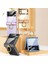 Samsung Galaxy Z Flip4 5g Halka Kickstand Pc Telefon Kılıfı Manyetik Menteşe Anti-Damla Kapak Temperli Cam Küçük Ekran Film-Siyah (Yurt Dışından) 5