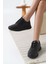 Bravel Kadın Memory Foam Iç Tabanlı Spor Ayakkabı Sneaker - Siyah 4