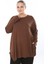 Kadın Likralı Viskon Büyük Beden Tunik ( Göğüs Ölçüsü 150CM) 3