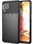 Samsung Galaxy A12-BLACK Için Thunder Serisi Twill Texture Tpu Koruma Kılıfı (Yurt Dışından) 1