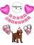 Köpekler Için Xl Parti Paketi-Doğum Günü Pastası/ Pembe 1
