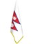 Nepal Bayrağı - Ofis-Makam-Toplantı Odaları - Saçaklı Makam Bayrağı 1