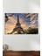 Paris Fransa Eyfel Kulesi Cam Tablo, Modern Ev Ofis Dekoru Hediyelik Duvar Dekorasyonu, Kırılmaz Cam 1