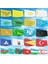 16 Eski Türk + 6 Bağımsız Türk Cumhuriyetleri Bayrak Seti 1