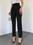 Zra Pileli Havuç Pantolon -Siyah 2