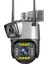 Çift Lensli Wifi Smart 360 Derece Tam Renkli Açık Hava Gece Görüşlü 4mp. 4g Ptz Kamera 2k 10X Zoom 2