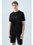 Erkek Regular Fit T-Shirt LF2038461 Black/whıte 1