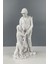 Avcı ve Köpeği Dekoratif Biblo Heykel 29 x 14 cm 2