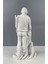 Avcı ve Köpeği Dekoratif Biblo Heykel 29 x 14 cm 4