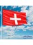 İsviçre Bayrağı Raşel Kumaş 100 x 150 cm 1