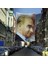 Gülümseyen Gazi Mustafa Kemal Atatürk Portre Poster Cephe Bayrağı - 4x6 Metre 1
