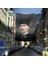 Sivil Kaplaklı Gazi Mustafa Kemal Atatürk - Portre Cephe Poster Bayrak-4x6 Metre 1