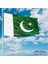 Pakistan Bayrağı Raşel Kumaş 100 x 150 cm 1