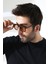 Unisex Kahverengi Retro UV400 Güneş Gözlüğü 23001-1 C3 3