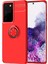 Samsung Galaxy S21 Ultra Kılıf Range Yüzüklü Silikon - Kırmızı 1