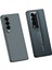Samsung Galaxy Z Fold4 5g Darbeye Dayanıklı Kılıf Temperli Cam Filmi + Sert Pc Telefon Kapağı-Gri (Yurt Dışından) 4